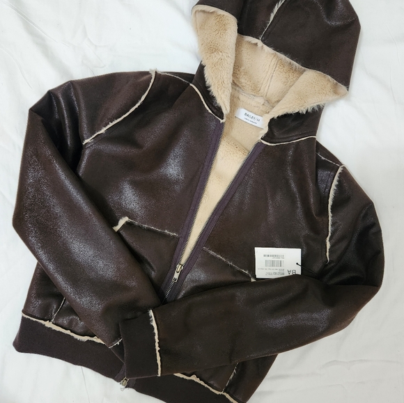 Bailey 44 Bad Wolf Vegan Leather/Shearling Jacket - Picture 2 of 4